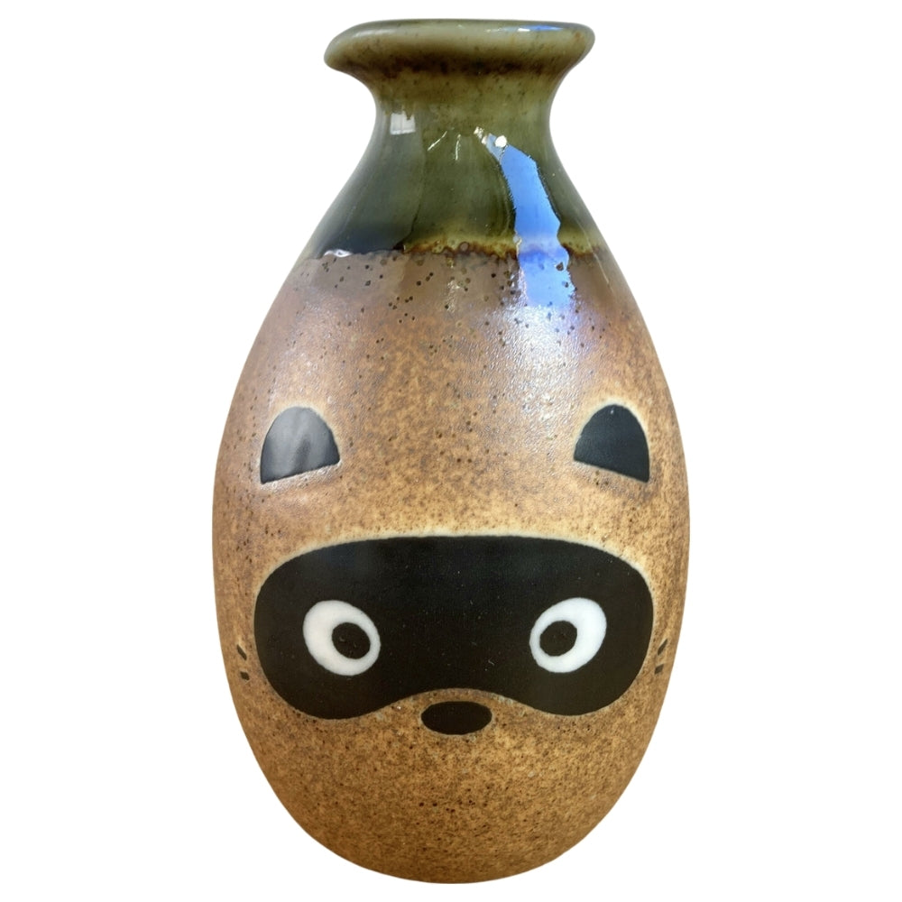 美濃焼 たぬき 酒器セット 徳利 盃