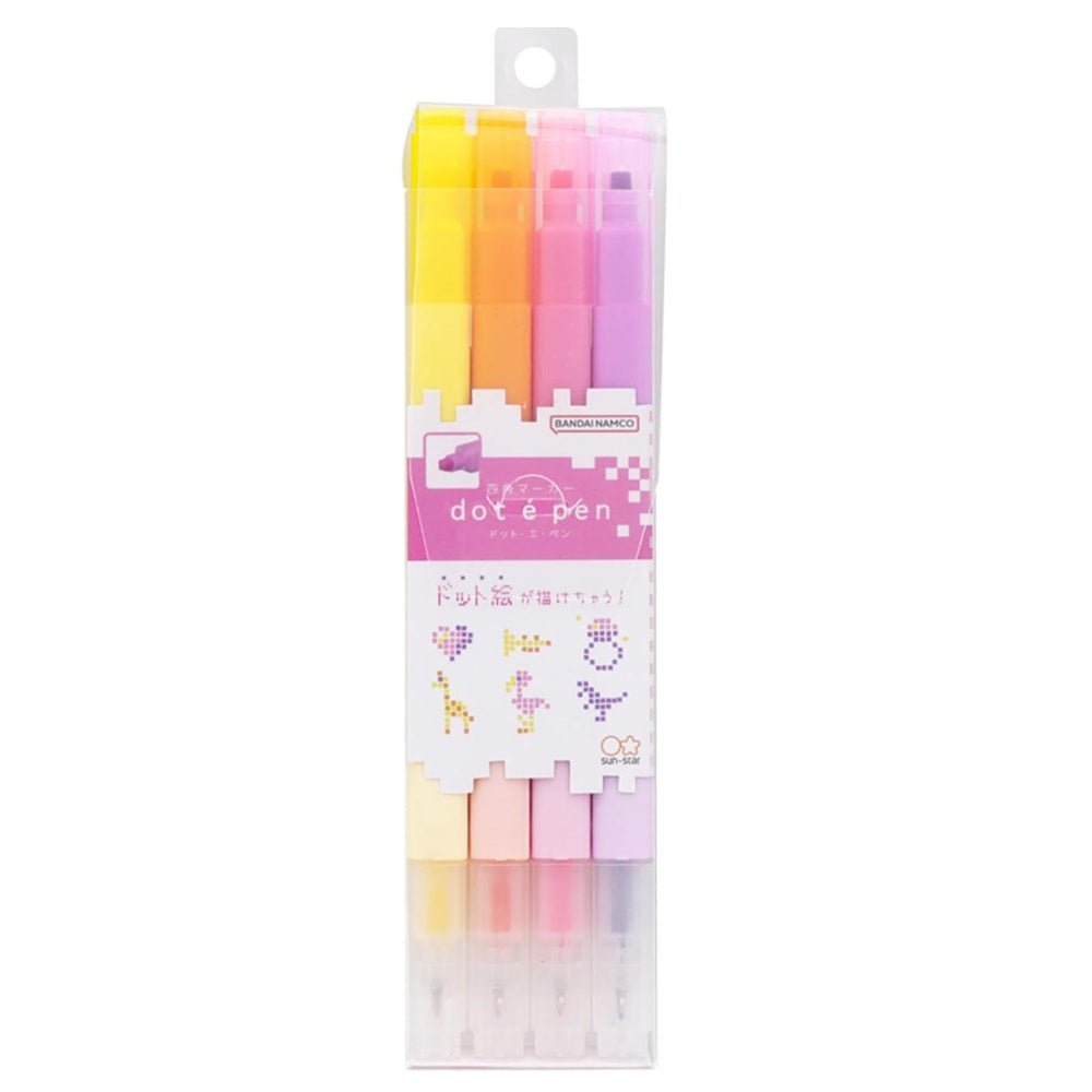 SUN-STAR DotEPen Double Sided Water Based Marker Pen - A