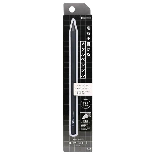 SUN-STAR Metacil Metal Pencil - Metallic Grey